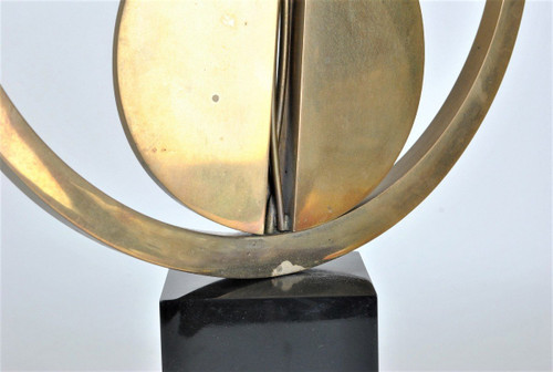 Carmello Cappello, Bronze Sculpture On Base, 20th Century