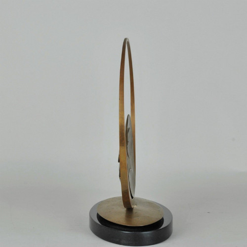 Carmello Cappello, Scultura In Bronzo Su Base, XX Secolo