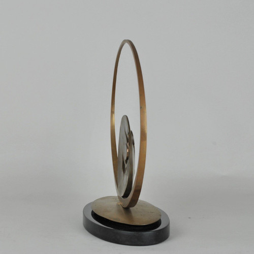 Carmello Cappello, Scultura In Bronzo Su Base, XX Secolo