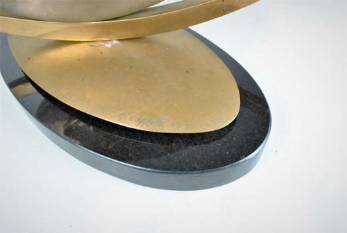 Carmello Cappello, Scultura In Bronzo Su Base, XX Secolo