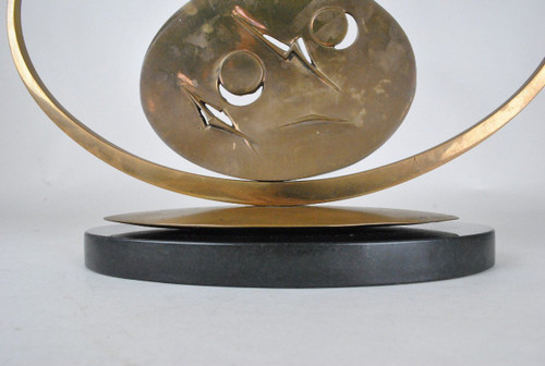 Carmello Cappello, Scultura In Bronzo Su Base, XX Secolo