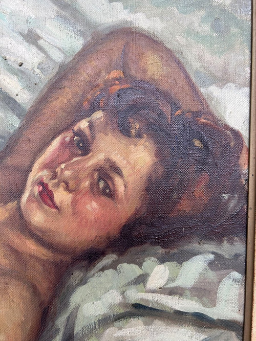 Fernand Majorel (1898-1965) Junge nackte Frau
