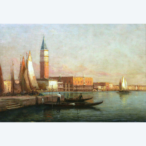 Antoine BOUVARD, Veduta di Venezia