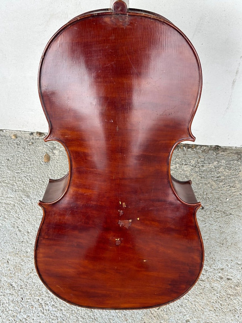 Antique Companion Cello - Violin - H 113 Cm
