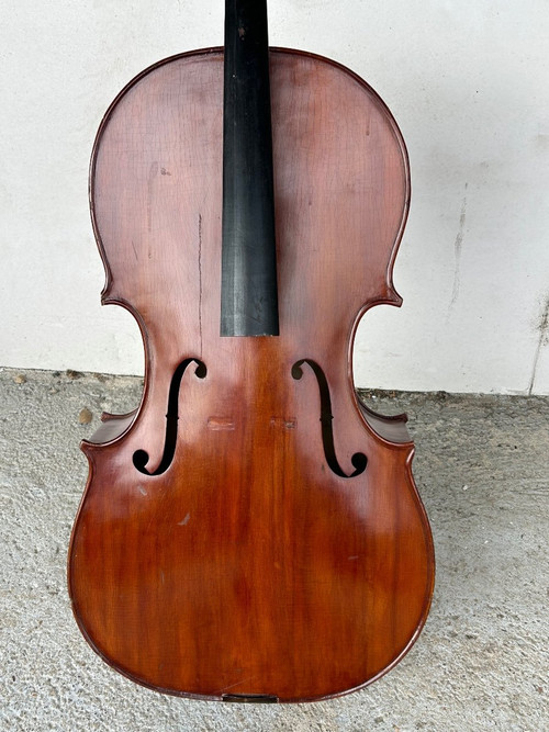Antique Companion Cello - Violin - H 113 Cm