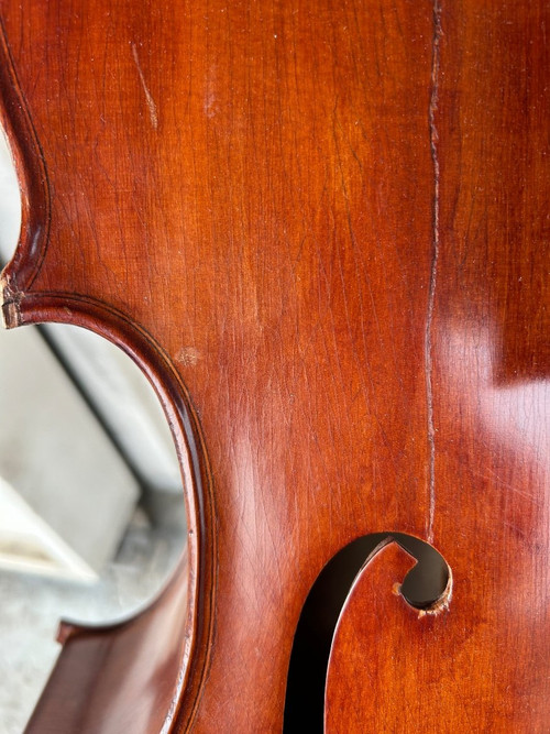 Antique Companion Cello - Violin - H 113 Cm
