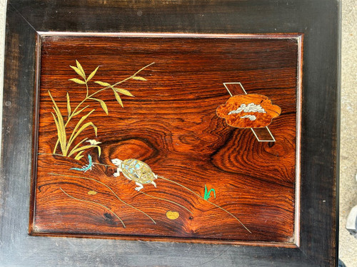 Suite De Quatre Tables Gigognes Japonisantes D’époque XIXe
