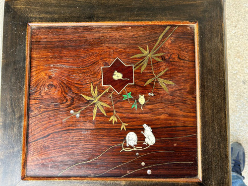 Suite De Quatre Tables Gigognes Japonisantes D’époque XIXe