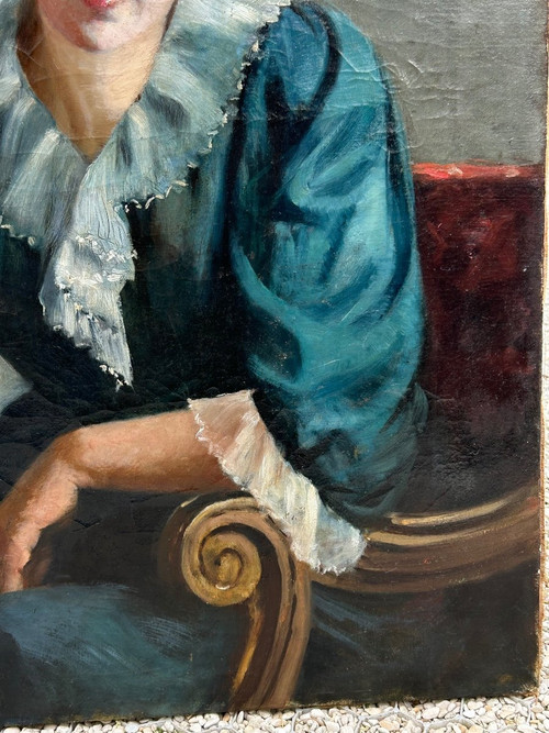 Porträt einer jungen Frau um 1890 - 1900