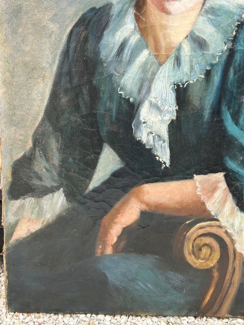 Porträt einer jungen Frau um 1890 - 1900