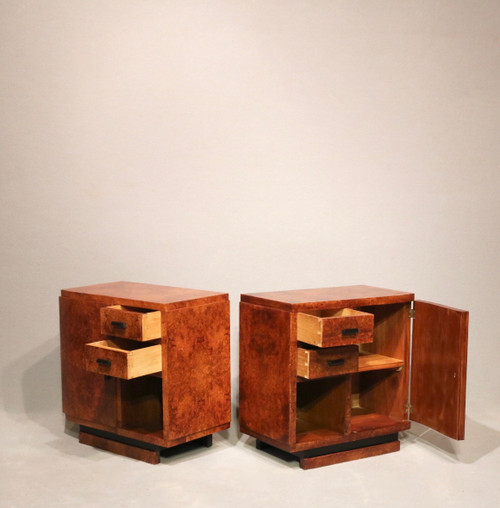 Paire de chevets Art déco