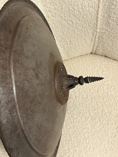 Scudo - Rotondo in ferro fine del XIX secolo Turco - Indopersiano - Ottomano