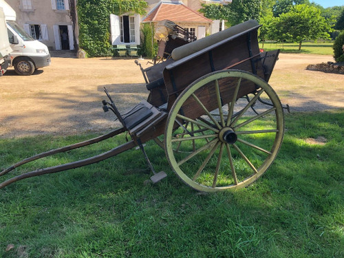Charrette Ancienne XIXéme Attelage Hippomobile - Calèche - Fiacre