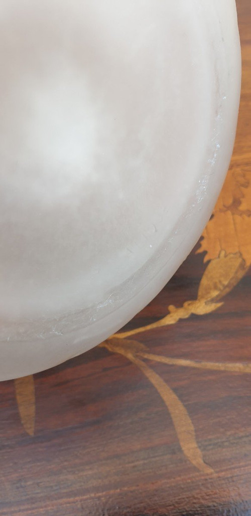 R Lalique, Vase Mimosa, Art Nouveau, XXème Siècle