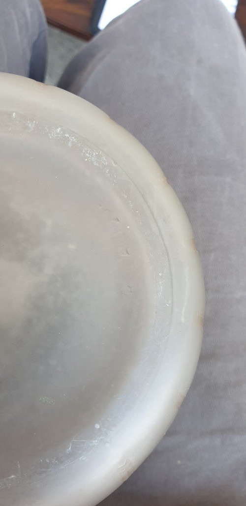 R Lalique, Vase Mimosa, Art Nouveau, XXème Siècle