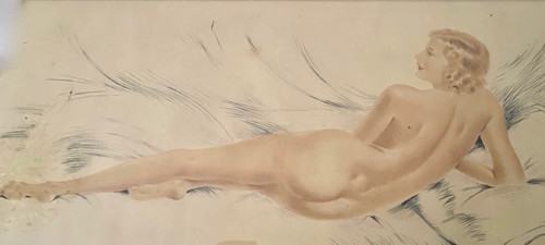 Nue par Simone Meunier vers 1925