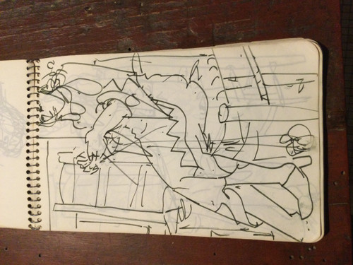 Sketchbook by FRANÇOIS LOMBARDI