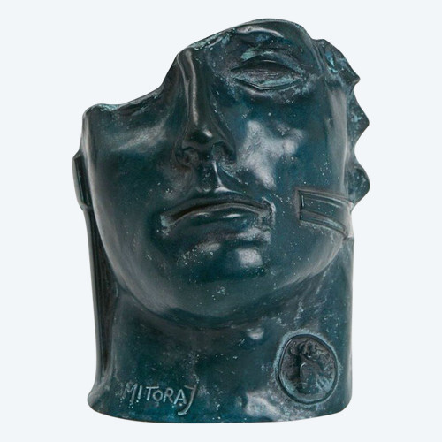 Sculpture - Igor Mitoraj “Centurion II” - Visage en bronze