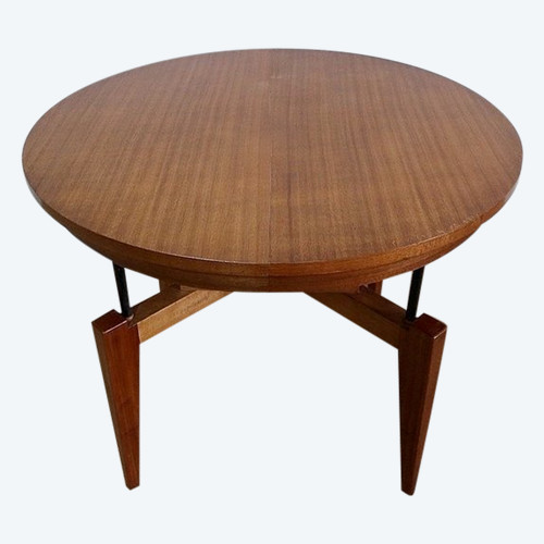 Table « monte et baisse » en Acajou – Années 1970