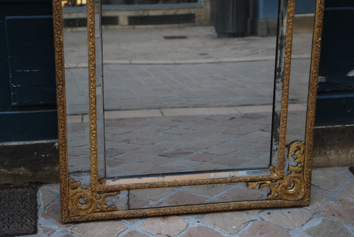 Beautiful Regency period mirror with Parecloses Early 18th century