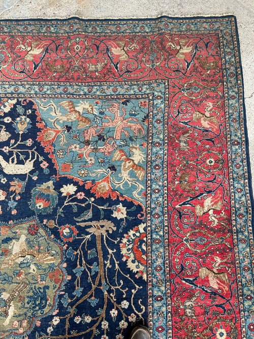 Grande tappeto di Tabriz - Persia nordoccidentale Fine XIX o inizio XX secolo 446 x 337 cm