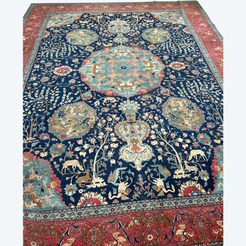 Grand Tapis Tabriz - Nord-ouest De La Perse Fin XIXéme Ou Début XXème  446 x 337 cm