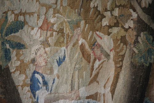 Grande Arazzo Aubusson, “L'indovino”, XVIII secolo