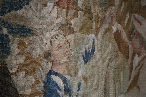 Grande Arazzo Aubusson, “L'indovino”, XVIII secolo