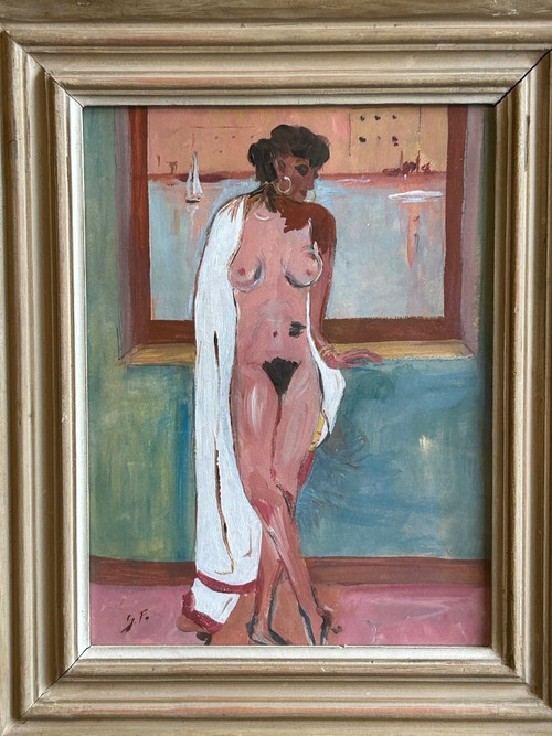 Nackte Frau - Gouache Auf Papier Um 1920 - 30