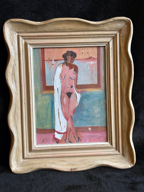 Nackte Frau - Gouache Auf Papier Um 1920 - 30