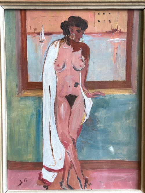 Nackte Frau - Gouache Auf Papier Um 1920 - 30