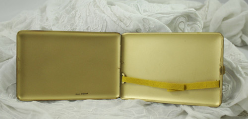 Art Deco lacquered metal case in its box circa 1930