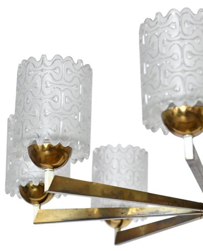Lampadario vintage degli anni '70