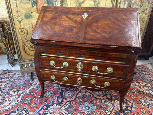 COMMODE SCRIBAN FORMANT SECRETAIRE D’EPOQUE REGENCE