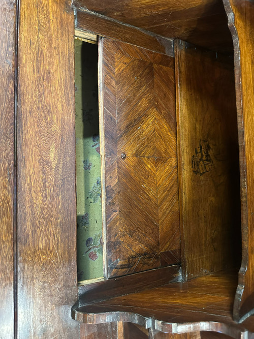 COMMODE SCRIBAN FORMANT SECRETAIRE D’EPOQUE REGENCE