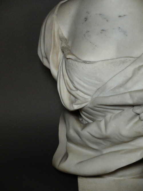 Busto in marmo della principessa de Lamballe