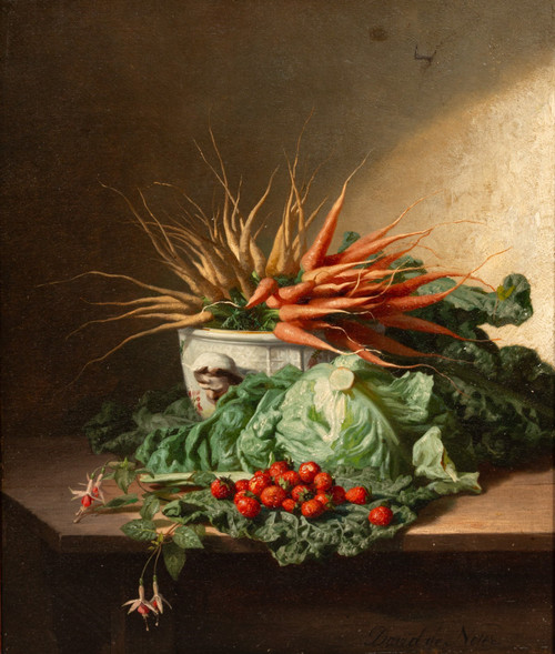David Émile Joseph de Noter (1825 - 1892) Stillleben