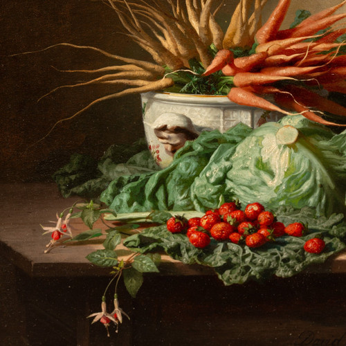 David Émile Joseph de Noter (1825 - 1892) Stillleben