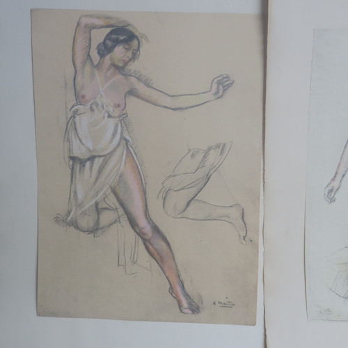Maurice Denis, 25 sanguines, enhanced drawings and drawings reproduced in facsimile