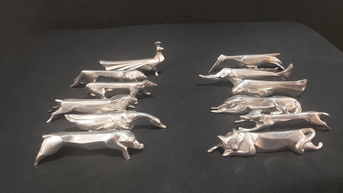 12 Gallia Sandoz animal knife holders