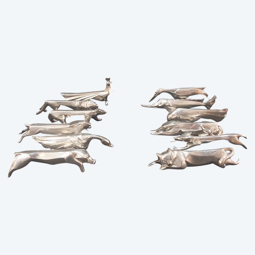 12 Gallia Sandoz animal knife holders