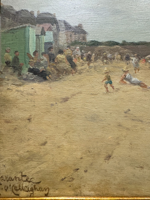 A. O'callaghan (xix-xx) - At Carantec Beach, Brittany,