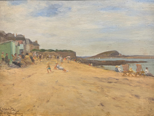 A. O'callaghan (xix-xx) - At Carantec Beach, Brittany,