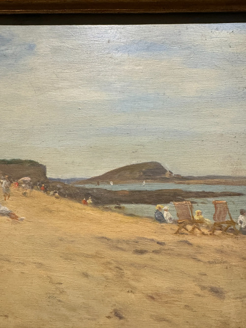 A. O'callaghan (xix-xx) - At Carantec Beach, Brittany,