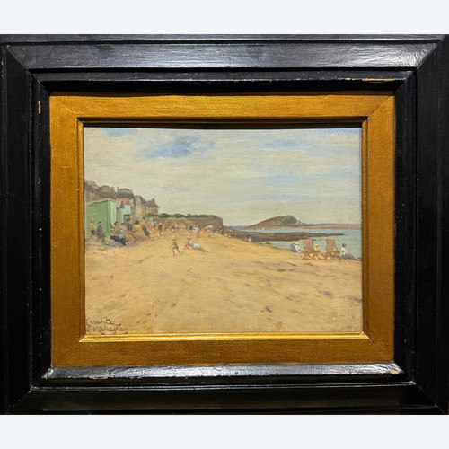 A. O'callaghan (xix-xx) - At Carantec Beach, Brittany,