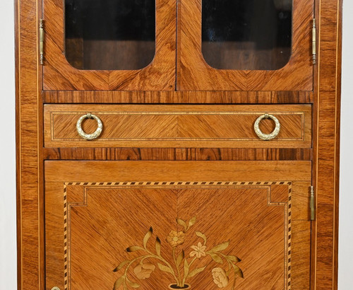 Mobile da vetrina in palissandro, stile Luigi XVI – Fine XIX secolo