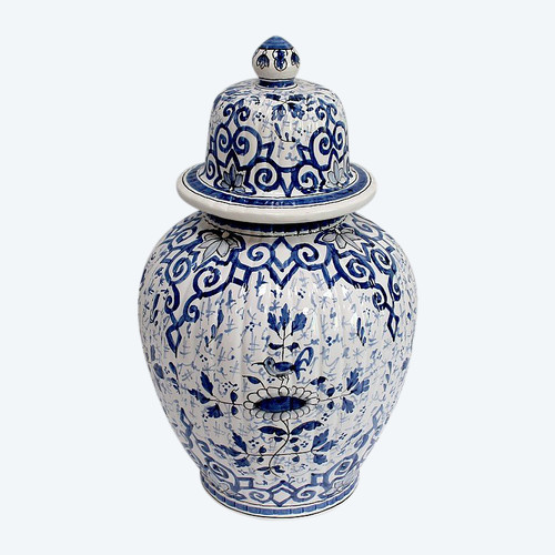 Delft Earthenware Vase – Early 20th Century