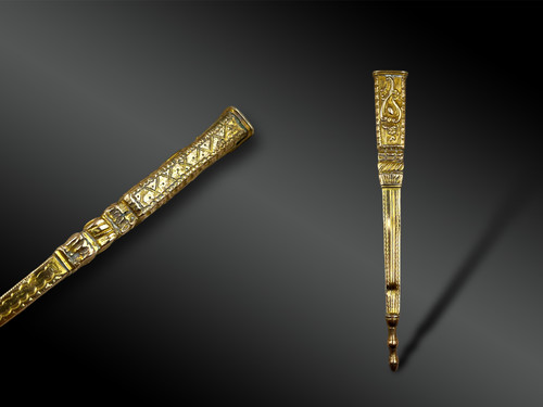 KNITTING NEEDLE HOLDER CASE - Netherlands - 18th century