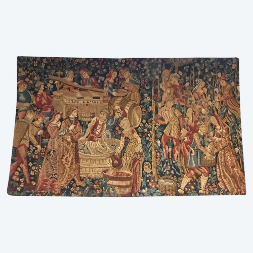 Aubusson tapestry by master weaver Jean Laurent