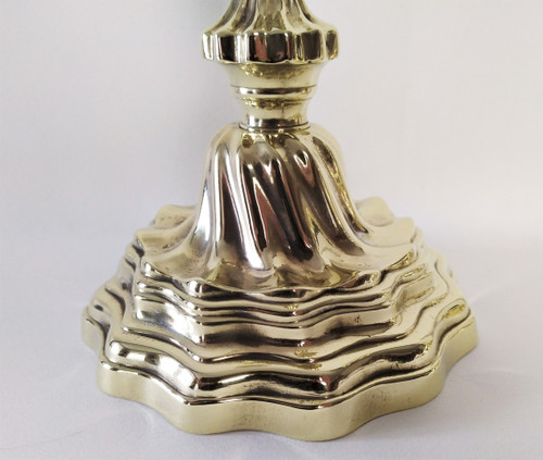 Paire De Bougeoirs  De Style Rocaille 18ème